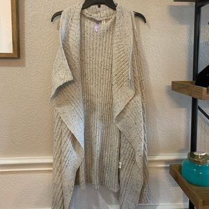 Francesca’s Alya waterfall sweater vest